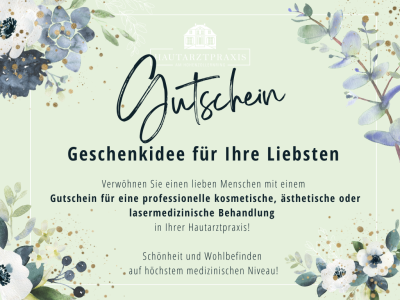 Gutschein kaufen online Münster   Weihnachtsgeschenk   Beauty Gutschein Münster-Gutschein Geburtstagsgeschenk Münster   Gutschein Hautarzt Münster