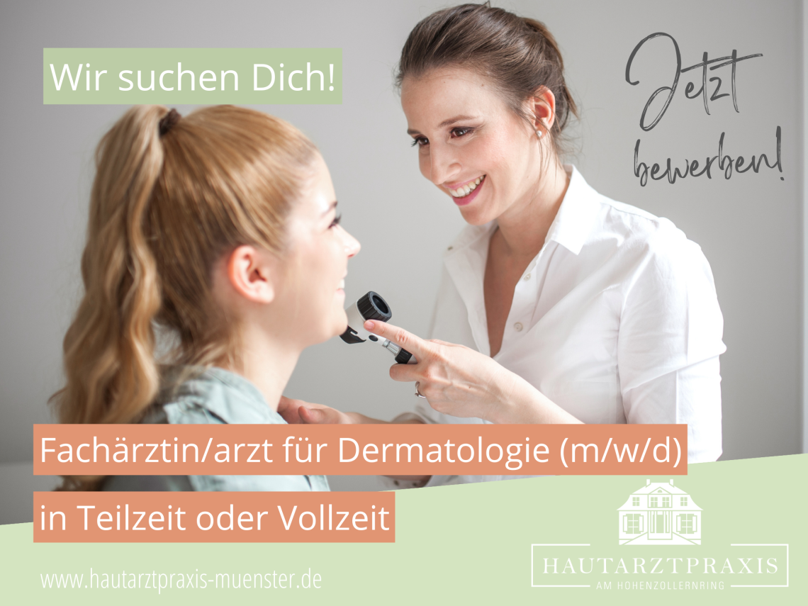 Fachärztin Facharzt Dermatologie Stellenangebote Münster   Oberarzt Dermatologie Münster