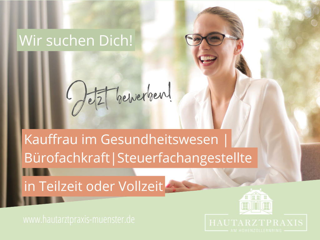 Stellenangebot Kauffrau im Gesundheitswesen | Bürofachkraft (m:w:d) | Steuerfachangestellte | in Teilzeit oder Vollzeit in Münster